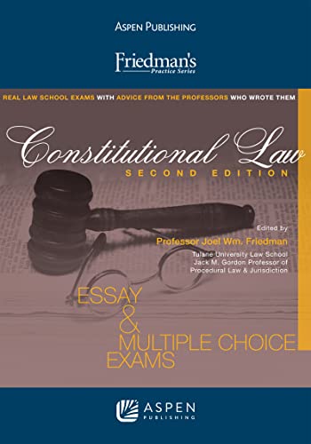 Constitutional Law Friedman's Practice Series 2nd Friedman, Joel Wm.