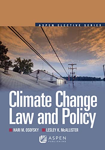 Climate Change Law and Policy Aspen Elective  Hari Osofsky