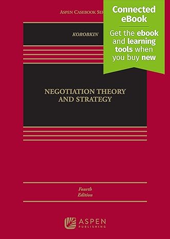 Negotiation Theory and Strategy: 4th Edition cover