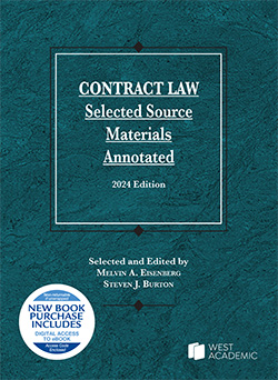 Contract Law, Selected Source Materials Annotated, 2024 Edition