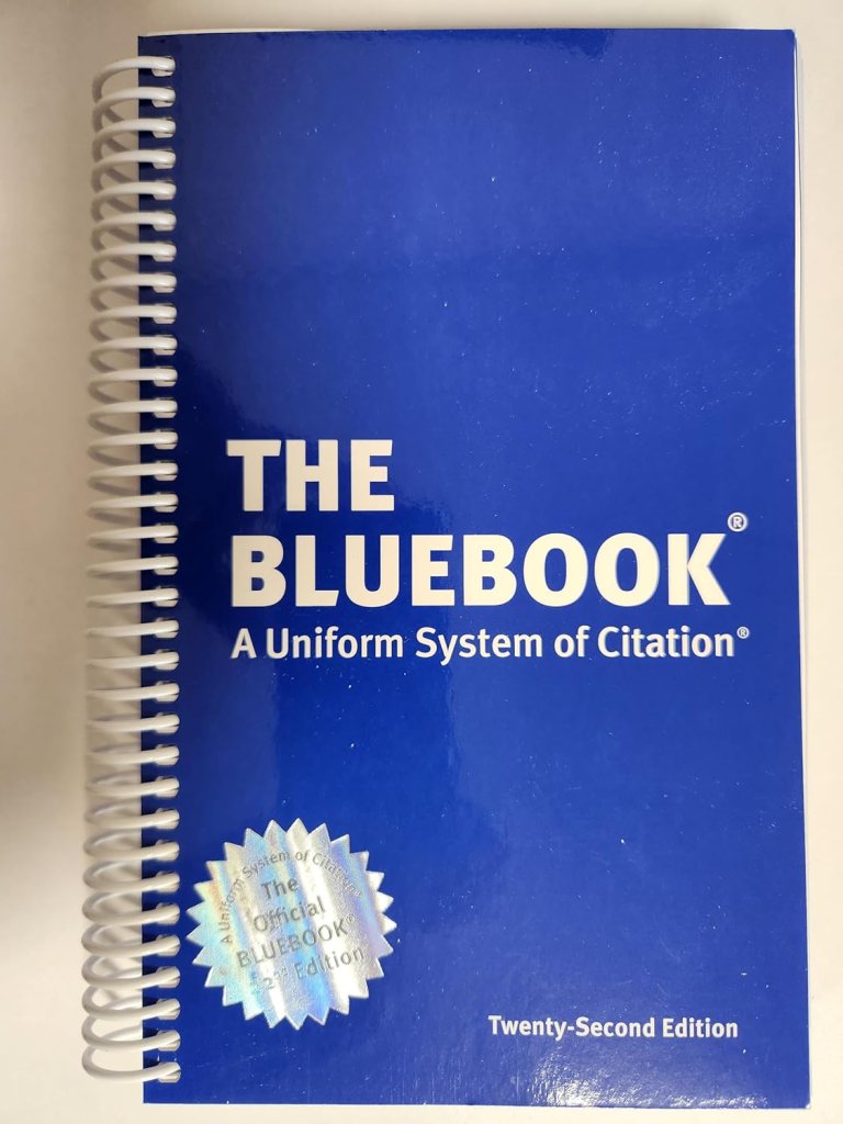 The Bluebook: A Uniform System of Citation, 22nd Edition cover