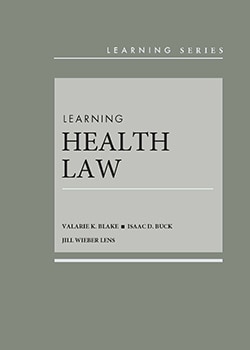 Learning Health Law - Isaac D. Buck cover