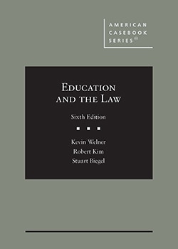 Education and the Law - 6th Edition - Stuart Biegel cover