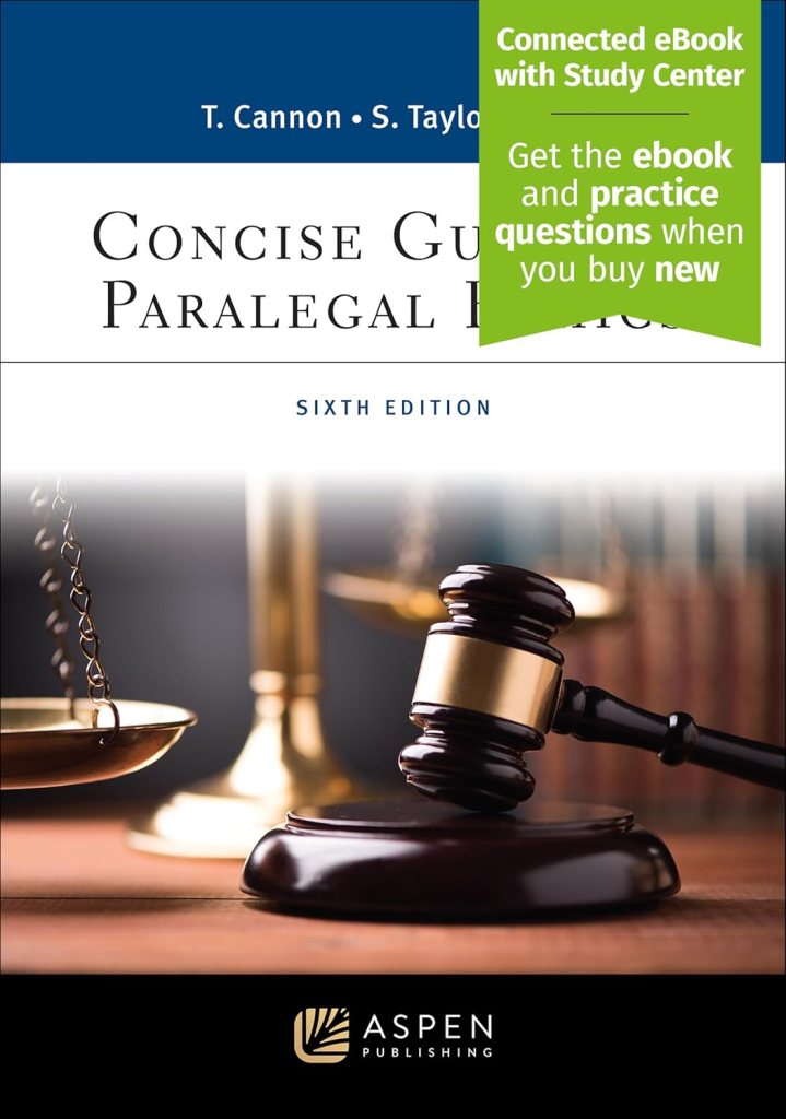 Concise Guide to Paralegal Ethics - 6th Edition - Therese A. Cannon