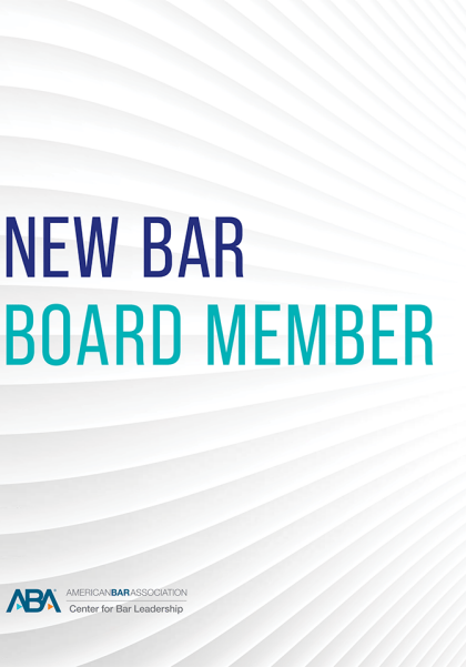 New Bar Board Member - Bar Services Division