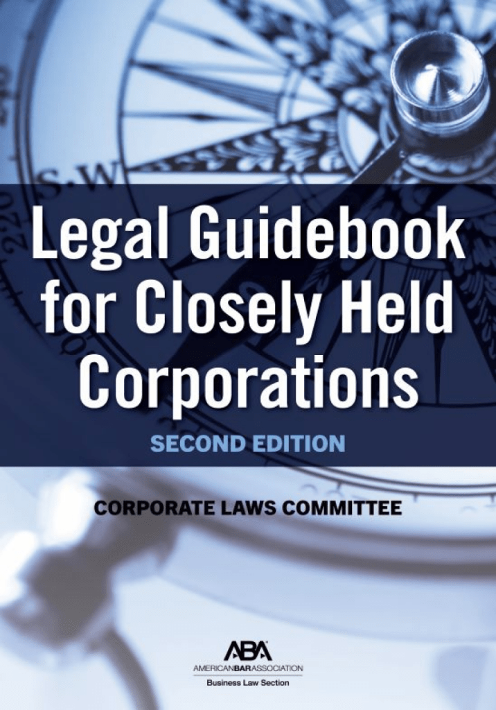 Legal Guidebook for Closely Held Corporations - Corporate Laws