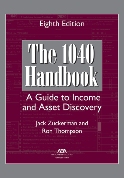 The 1040 Handbook: A Guide to Income and Asset Discovery - 8th Edition - Jack Zuckerman
