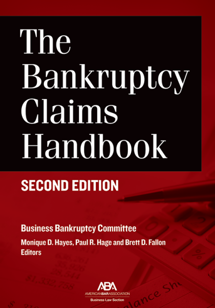 The Bankruptcy Claims Handbook - 2nd Edition - Brett D Fallon