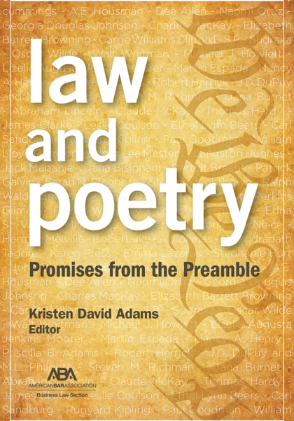 Law and Poetry: Promises from the Preamble - Kristen David Adams