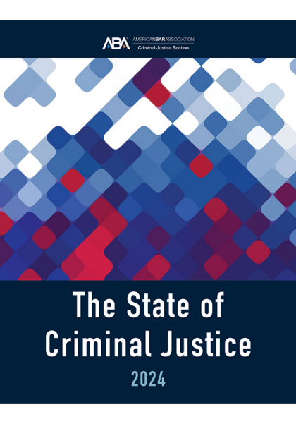 The State of Criminal Justice 2024 - Elizabeth Kelley