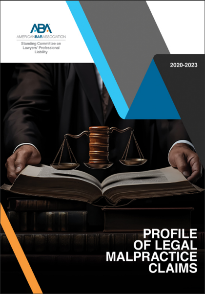 Profile of Legal Malpractice Claims 2020-2023 - Noah D Fiedler