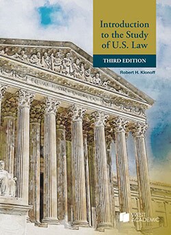 Introduction to the Study of U.S. Law - 3rd Edition - Robert H. Klonoff