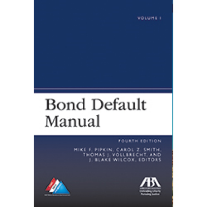 Bond Default Manual - 4th Edition - Mike F Pipkin