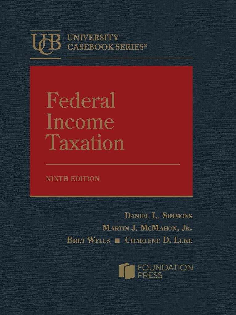 Federal Income Taxation - 9th Edition - Daniel Simmons cover